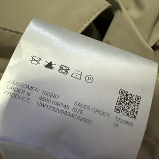 Kiton Men’s Woven Snap Jacket Beige Size 46 US/56 Eu New $3295