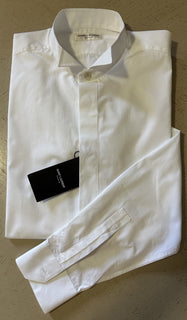 Saint Laurent Men Tuxedo Shirt White Size 40/15 3/4 New $990 Italy