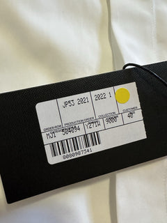 Saint Laurent Men Tuxedo Shirt White Size 40/15 3/4 New $990 Italy