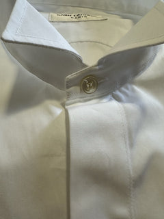 Saint Laurent Men Tuxedo Shirt White Size 40/15 3/4 New $990 Italy