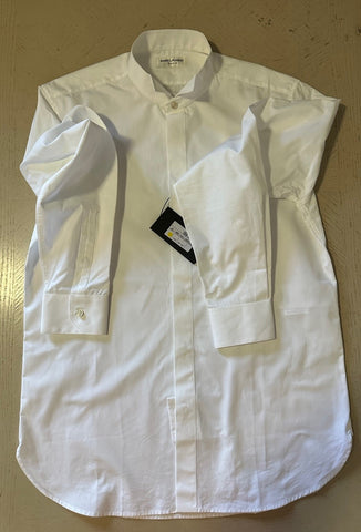 Saint Laurent Men Tuxedo Shirt White Size 40/15 3/4 New $990 Italy