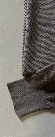 Ralph Lauren Purple Label Men Crewneck Silk/Cotton Sweater Taupe S New $795 Ita