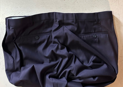 $6295 ISAIA Men’s Marechairo Soft Wool & Cashmere Suit DK Purple 46R US/56R Eu