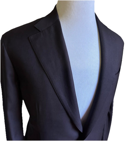 $6295 ISAIA Men’s Marechairo Soft Wool & Cashmere Suit DK Purple 46R US/56R Eu