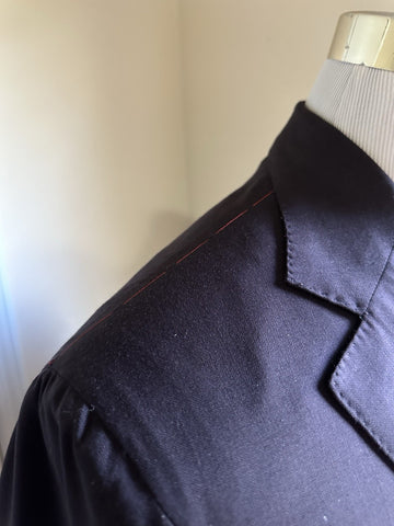 $6295 ISAIA Men’s Marechairo Soft Wool & Cashmere Suit DK Purple 46R US/56R Eu