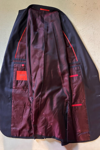 $6295 ISAIA Men’s Marechairo Soft Wool & Cashmere Suit DK Purple 46R US/56R Eu