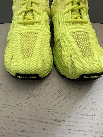 NIB $795 Balenciaga Phantom Monocolor Mesh Trainer Sneakers LIMEBLACK 9 US/42 Eu