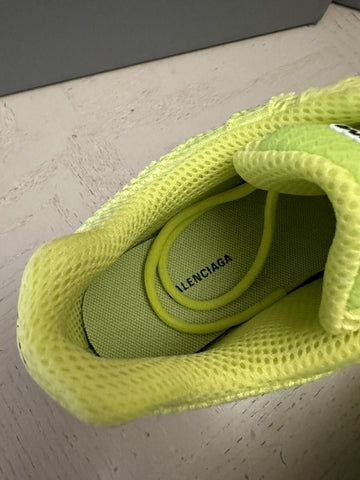 NIB $795 Balenciaga Phantom Monocolor Mesh Trainer Sneakers LIMEBLACK 9 US/42 Eu