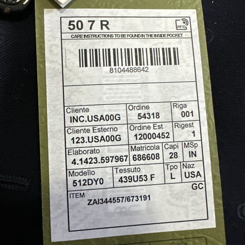 New $1300 Gucci Men GG Print Wool Vest Gilet Navy 40 US ( 50 Eu ) Italy