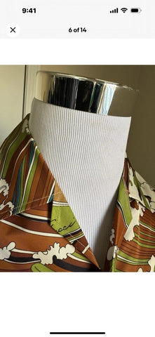 New $3100 Gucci Men Gucci Print Short/Shirt Suit Sets Green/Multi 42 Eu/52 US