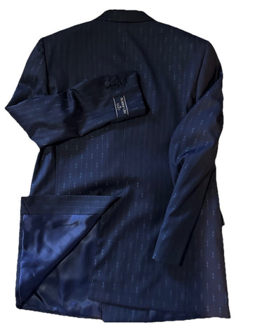 Gucci Men Double Breasted Sport Coat Jacket Blazer Navy 38 US/48 Eu New $3400