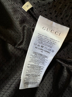 NWT $3200 Gucci Men's GG Track Jacket Black/Multicolor Size XL