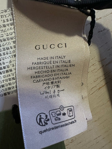 New Gucci Silk Bow Tie Black Made in Italy