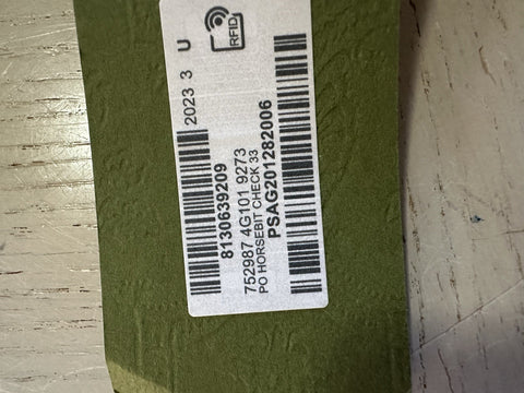 Gucci  Pocket Square White/Red One Size