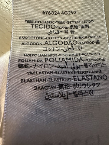 NWT Gucci Socks With GG Monogram White Size M Italy