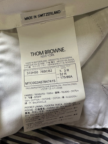 NWT $1050 THOM BROWNE Classic Backstrap Plaid Short Pants Navy Size 3 ( 36 US )