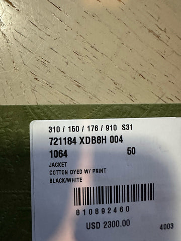 New $4600 Gucci Men Metamorfosi Oversized Jacket Black 50 Eu ( Reg Size XXL )