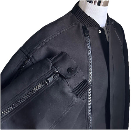 New $4600 Gucci Men Metamorfosi Oversized Jacket Black 50 Eu ( Reg Size XXL )