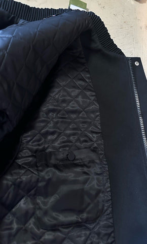 New $4600 Gucci Men Metamorfosi Oversized Jacket Black 50 Eu ( Reg Size XXL )