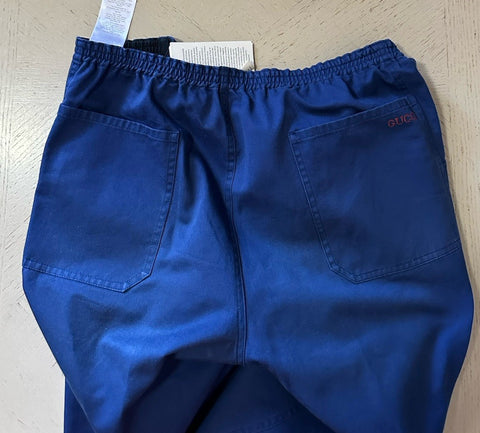 Gucci Men’s Military Cotton Drawstring Pants Blue 36 US/52 Eu New $1150