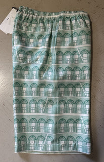 NWT $950 Gucci Men Drawstring Gucci Wooster Short Pants LT Green 32 US/48 Eu