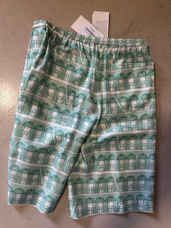 NWT $950 Gucci Men Drawstring Gucci Wooster Short Pants LT Green 32 US/48 Eu