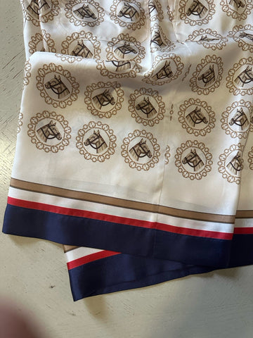 NWT $1400 Gucci Men Drawstring Horse GG Short Pants Ivory/Gold/MC 34 US/50 Eu