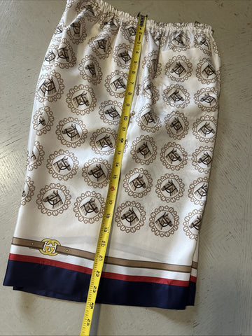 NWT $1400 Gucci Men Drawstring Horse GG Short Pants Ivory/Gold/MC 34 US/50 Eu
