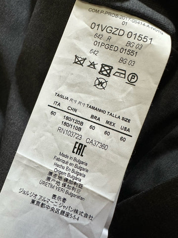 Emporio Armani Men’s Drsss Pants DK Gray 42 US/60 Eu