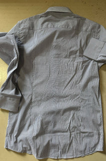 NWT Emporio Armani Mens Dress Shirt Blue Size 39/15.5