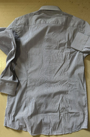 NWT Emporio Armani Mens Dress Shirt Blue Size 39/15.5