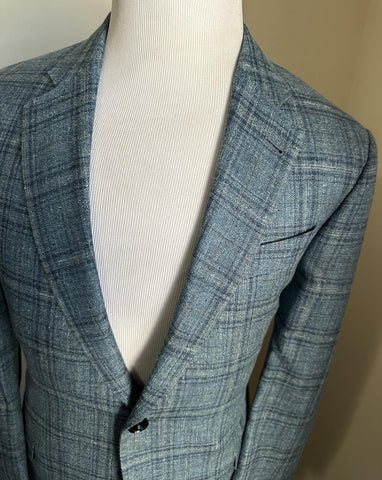 Giorgio Armani Men Sport Coat Jacket Blazer Blue 42R US/52R Eu Italy NWT $2695