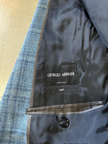 Giorgio Armani Men Sport Coat Jacket Blazer Blue 42R US/52R Eu Italy NWT $2695