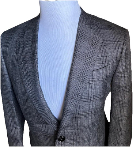 Giorgio Armani Men Sport Coat Jacket Blazer Gray 38R US/48R Eu Italy NWT $2995