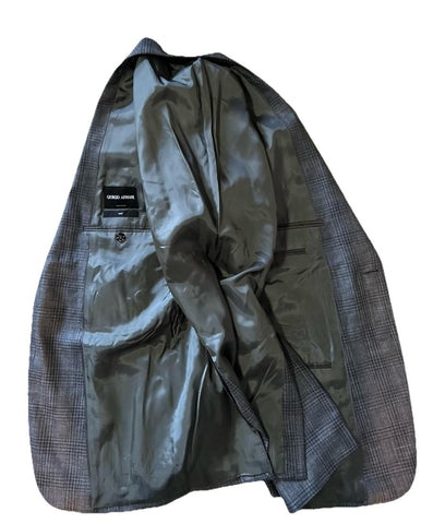 Giorgio Armani Men Sport Coat Jacket Blazer Gray 38R US/48R Eu Italy NWT $2995