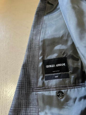 Giorgio Armani Men Sport Coat Jacket Blazer Gray 38R US/48R Eu Italy NWT $2995
