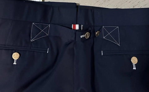 NWT $780 THOM BROWNE Knee Length Shorts Navy Size 4 ( 38/52 ) Italy