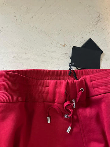 NWT $795 Balmain Men Sunset Drawstring Bermuda Shorts Red Size M Italy