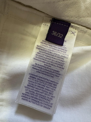NWT $595 Ralph Lauren Purple Label Men Stretch Raw Hem Skinny Jeans Pants 36 US