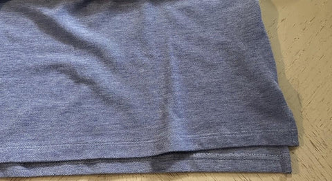 Isaia Men Slim-Fit Cotton Piqué Polo BRIGHT BLUE New