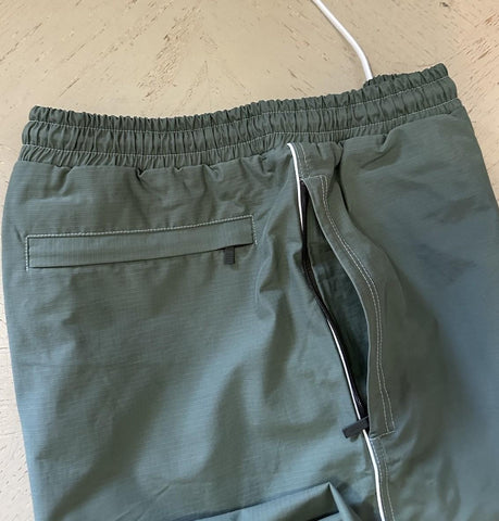 New $1050  Thom Browne Men Track Pants DK Green Size 3/L Italy