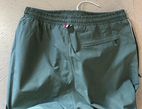 New $1050  Thom Browne Men Track Pants DK Green Size 3/L Italy
