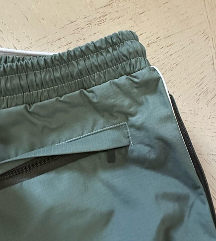New $1050  Thom Browne Men Track Pants DK Green Size 3/L Italy