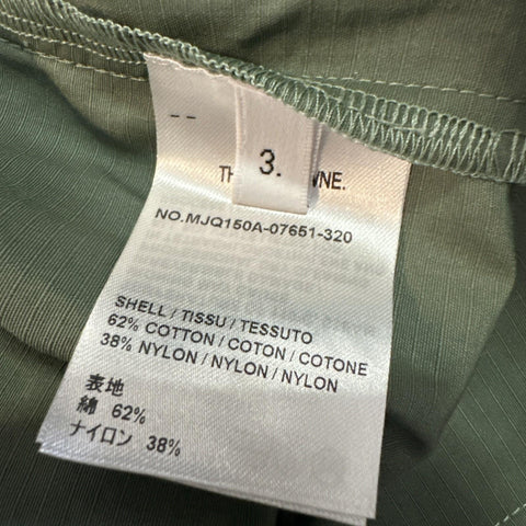 New $1050  Thom Browne Men Track Pants DK Green Size 3/L Italy