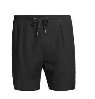 Ralph Lauren Purple Label Men Drawstring Dorset Shorts Black 38 US/54 Eu New