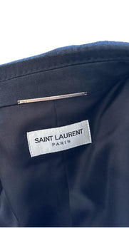 Saint Laurent Men’s Tuxedo Blazer Jacket Black 40R US/50R Eu New $3400
