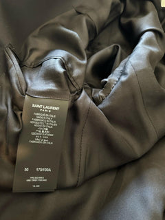 Saint Laurent Men’s Tuxedo Blazer Jacket Black 40R US/50R Eu New $3400