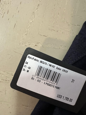 Giorgio Armani Men’s Cashmere Pants Jeans 31 US/48 Eu Italy NWT $1795