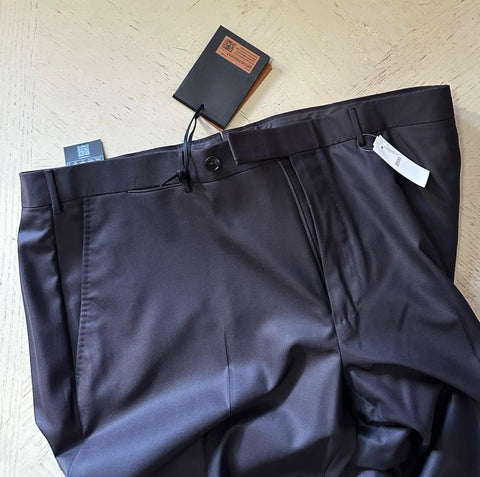 ZEGNA Regular Fit Dress Pants 15 MIL MIL Wool DK Navy 40 US ( 56 Eu ) New $990