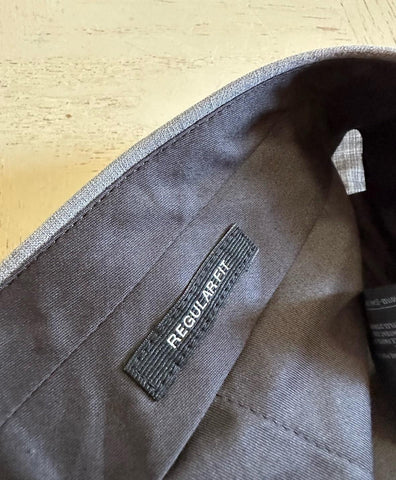 ZEGNA Regular Fit Dress Pants High Performance LT Gray 38 US ( 54 Eu ) New $890